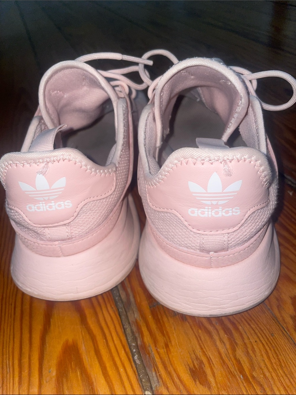 adidas Women’s Pastel Pink Mesh Athletic Sneakers - Picture 4 of 7